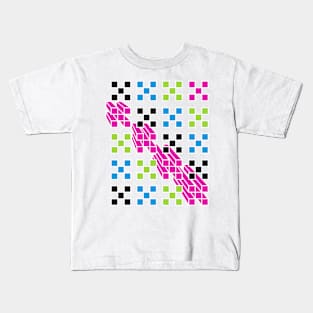 Isometric  Squares Kids T-Shirt